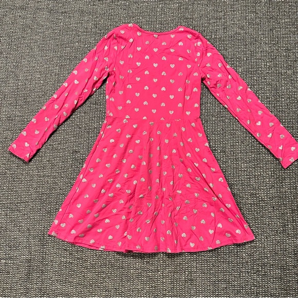 The Children's Place Pink Heart Pattern Dress - Picture 6 of 6